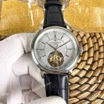 Vacheron Constantin Flying Tourbillon Watch SS Silver Dial 41mm